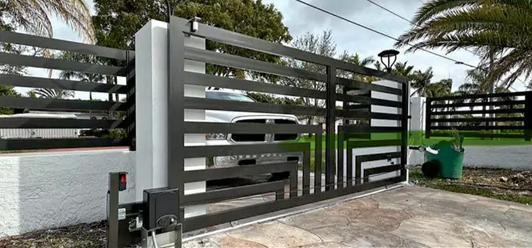 Automatic Driveway Gate Installation Rock Island