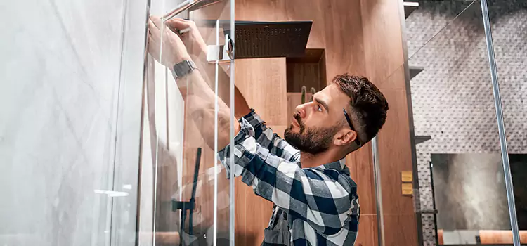 Replace Shower Doors with Frameless Rock Island