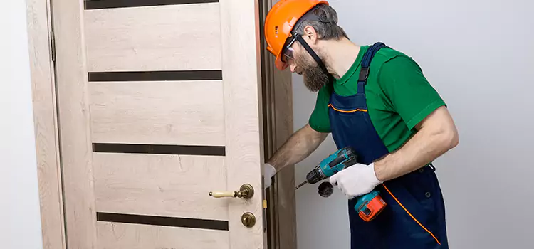 Replace Internal Door Handle with Lock Rock Island